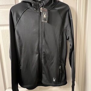 Spyder Women's Black Zip-Up Jacket